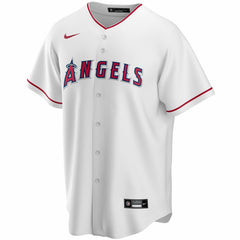 MLB Los Angeles Angels Nike Home Replica Custom Jersey - White
