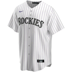 MLB Colorado Rockies Nike Home Replica Custom Jersey - White