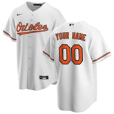 MLB Baltimore Orioles Nike Home Replica Custom Jersey - White