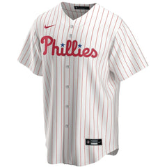 MLB Philadelphia Phillies Nike Home Replica Custom Jersey - White