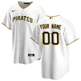 MLB Pittsburgh Pirates Nike Home Replica Custom Jersey - White