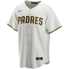 MLB San Diego Padres Nike Home Replica Custom Jersey - White