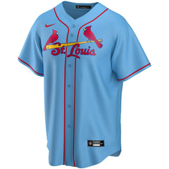 MLB St. Louis Cardinals Nike Alternate Replica Custom Jersey - Light Blue