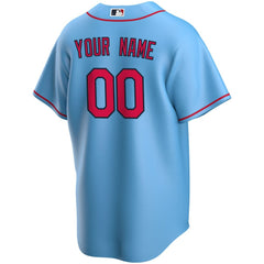 MLB St. Louis Cardinals Nike Alternate Replica Custom Jersey - Light Blue