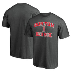 Boston Red Sox Fanatics Heart & Soul T-Shirt - Heather Charcoal T-shirts