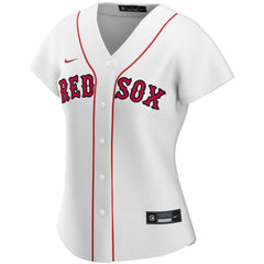 MLB Boston Red Sox Nike Women's Home Replica Custom Jersey - White