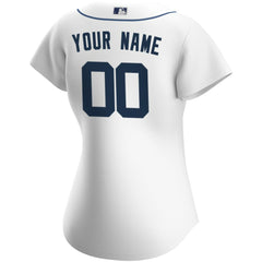 MLB Detroit Tigers Nike Women's Home Replica Custom Jersey - White