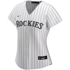 MLB Colorado Rockies Nike Women's Home Replica Custom Jersey - White