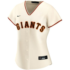 MLB San Francisco Giants Nike Women's Home Replica Custom Jersey - Cream