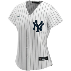 MLB New York Yankees Nike Women's Home Replica Custom Jersey - White
