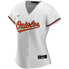 MLB Baltimore Orioles Nike Women's Home Replica Custom Jersey - White