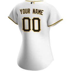 MLB Pittsburgh Pirates Nike Women's Home Replica Custom Jersey - White