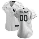 MLB Chicago White Sox Nike Women's Home Replica Custom Jersey - White