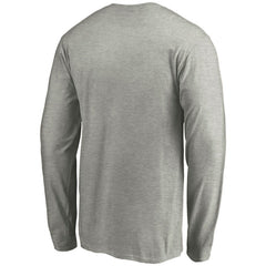 Atlanta Braves Fanatics Heart & Soul Long Sleeve T-Shirt - Gray T-shirts