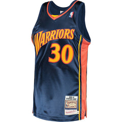 NBA Stephen Curry Golden State Warriors 2009/10 Hardwood Classics Authentic Jersey sale - Navy