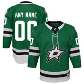 NHL,Custom Dallas Stars Youth Home Custom Premier Jersey - Green