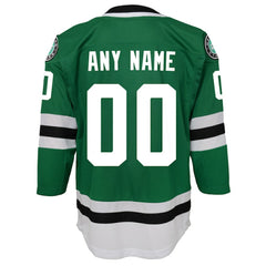 NHL Dallas Stars Youth Home Custom Premier Jersey - Green