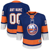 NHL,Custom New York Islanders Youth Home Premier Custom Jersey - Blue