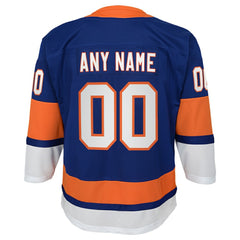 NHL,Custom New York Islanders Youth Home Premier Custom Jersey - Blue