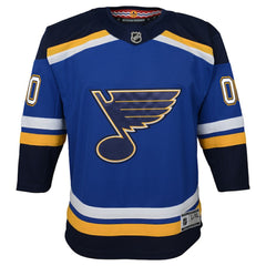 NHL,Custom St. Louis Blues Youth Home Premier Custom Jersey - Blue