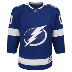 NHL,Custom Tampa Bay Lightning Youth Home Custom Premier Jersey - Blue