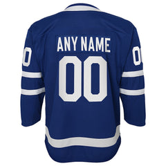NHL,Custom Toronto Maple Leafs Youth Home Premier Custom Jersey - Blue