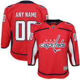 NHL Washington Capitals Youth Home Custom Premier Jersey - Red