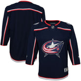 NHL Columbus Blue Jackets Youth Home Premier Jersey - Navy