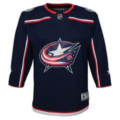 NHL Columbus Blue Jackets Youth Home Premier Jersey - Navy