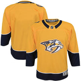 NHL Nashville Predators Youth Home Premier Blank Jersey - Yellow
