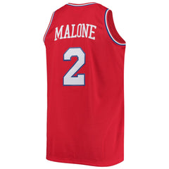 NBA Moses Malone Philadelphia 76ers 1982/83 Big & Tall Hardwood Classics Swingman Jersey - Red