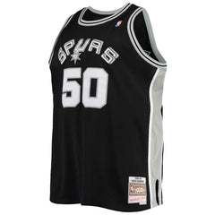 NBA David Robinson San Antonio Spurs 1998/99 Big & Tall Hardwood Classics Swingman Jersey - Black