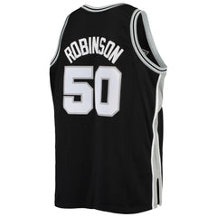 NBA David Robinson San Antonio Spurs 1998/99 Big & Tall Hardwood Classics Swingman Jersey - Black