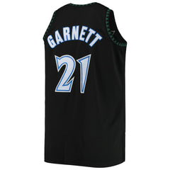 NBA Kevin Garnett Minnesota Timberwolves 1997/98 Big & Tall Hardwood Classics Swingman Jersey - Black