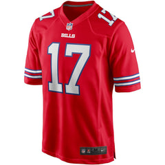 NFL Josh Allen Buffalo Bills Alternate Game Player Jersey - Red