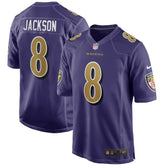 Lamar Jackson Baltimore Ravens Alternate Game Jersey Purple
