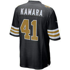 NFL Alvin Kamara New Orleans Saints Alternate Game Jersey - Black