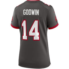 NFL Chris Godwin Tampa Bay Buccaneers Women's Alternate Game Jersey - Pewter