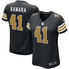 NFL Alvin Kamara New Orleans Saints Women's Player Jersey - Black