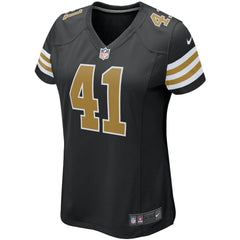 NFL Alvin Kamara New Orleans Saints Women's Player Jersey - Black