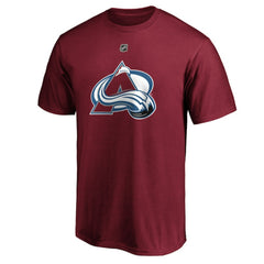 NHL Cale Makar Colorado Avalanche Fanatics Authentic Stack Player Name & Number T-Shirt - Burgundy