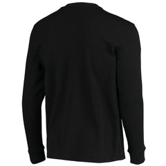 Arizona Cardinals Dunbrooke Logo Maverick Thermal Henley Long Sleeve T-Shirt Black