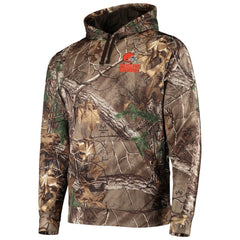 Cleveland Browns Dunbrooke Circle Champion Tech Fleece Pullover Hoodie Realtree Camo