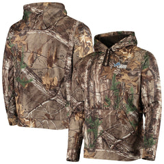 Detroit Lions Dunbrooke Circle Champion Tech Fleece Pullover Hoodie Realtree Camo