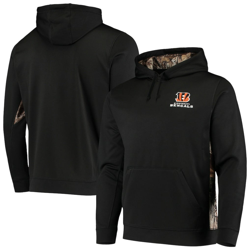 Cincinnati Bengals Dunbrooke Logo Ranger Pullover Hoodie Black/Realtree Camo