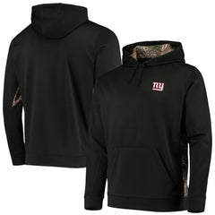 New York Giants Dunbrooke Logo Ranger Pullover Hoodie Black/Realtree Camo
