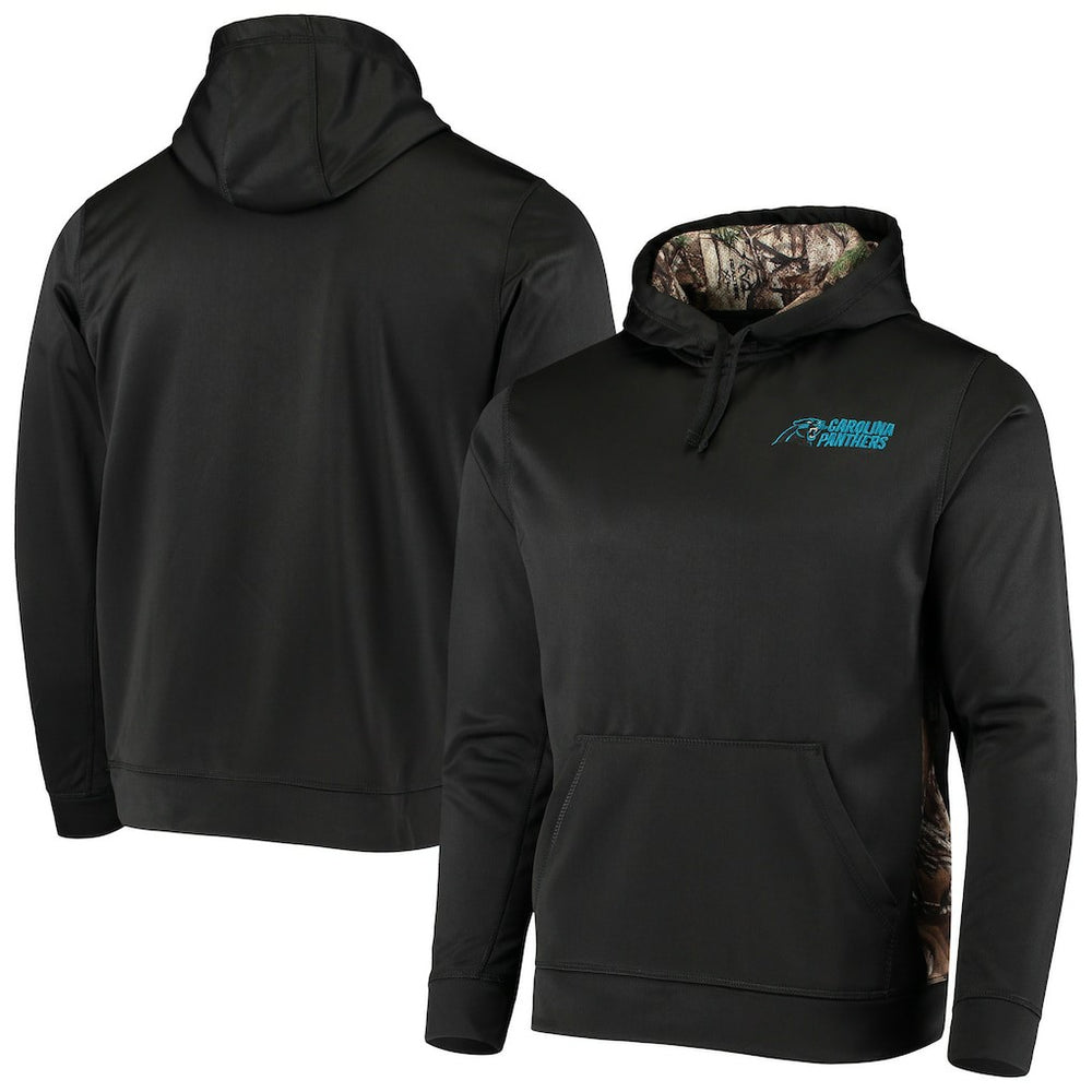 Carolina Panthers Dunbrooke Logo Ranger Pullover Hoodie Black/Realtree Camo
