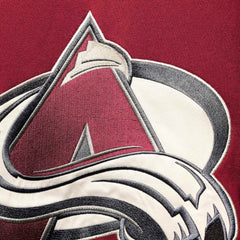 NHL Nathan MacKinnon Colorado Avalanche '47 Player Name & Number Lacer Pullover Hoodie - Burgundy
