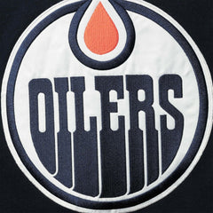NHL Connor McDavid Edmonton Oilers '47 Player Name & Number Lacer Pullover Hoodie - Navy