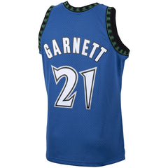 NBA Kevin Garnett Minnesota Timberwolves 2003/04 Hardwood Classics Swingman Jersey - Blue